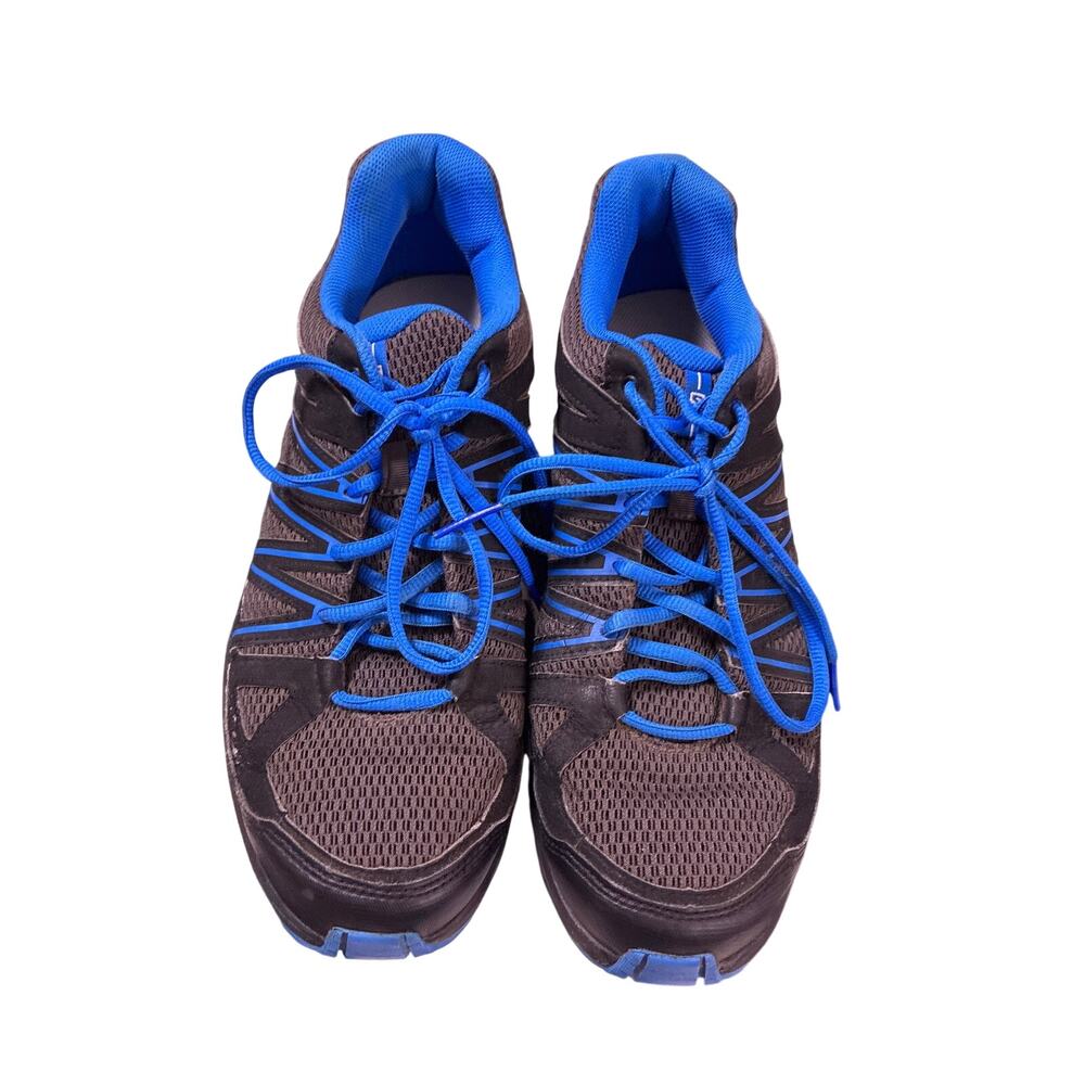 Salomon XTour City Trail Shoes Men’s 11 Black Blue Hiking Outdoor Trail Sneakers